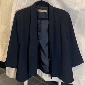 Open Black Blazer
